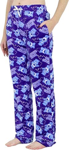 Care Bears Pajama Pants for Adults, Soft Cozy Fleece Loungewear Pjs, Pajamas Women & Men, Sizes S-M-L-XL in Saudi Arabia