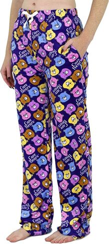 Care Bears Pajama Pants for Adults, Soft Cozy Fleece Loungewear Pjs, Pajamas Women & Men, Sizes S-M-L-XL in Saudi Arabia