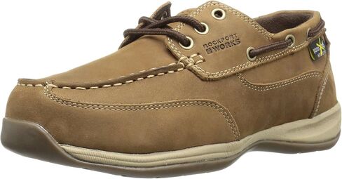Rockport Work Men's Sailing Club RK6734 Work & Safety ، Brown ، 13 M US in Saudi Arabia