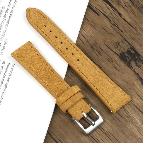 Onthelevel Suede Leather Watch Strap 18mm 20mm 22mm Quick Release Watch Bands Replacement For Men Vintage Watchband in Saudi Arabia