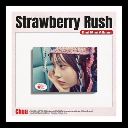ألبوم Chuu Strawberry Rush 2nd Mini (Stayg Ver.) K-pop مختومة in Saudi Arabia