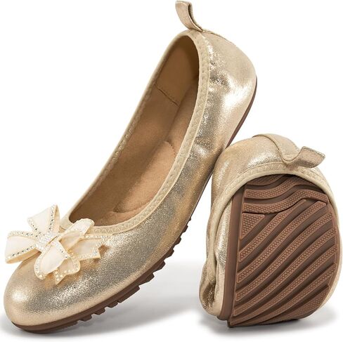 Aomigoct Ballet Flats for Women Shoes: Comfortable Round Toe Work Flats - Ladies Wedding Slip On Dressy Shoes in Saudi Arabia