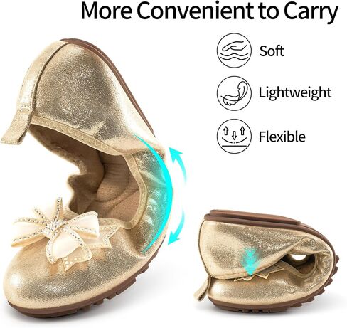 Aomigoct Ballet Flats for Women Shoes: Comfortable Round Toe Work Flats - Ladies Wedding Slip On Dressy Shoes in Saudi Arabia