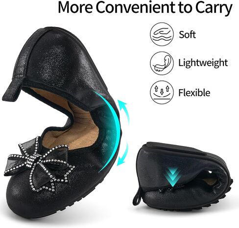 Aomigoct Ballet Flats for Women Shoes: Comfortable Round Toe Work Flats - Ladies Wedding Slip On Dressy Shoes in Saudi Arabia