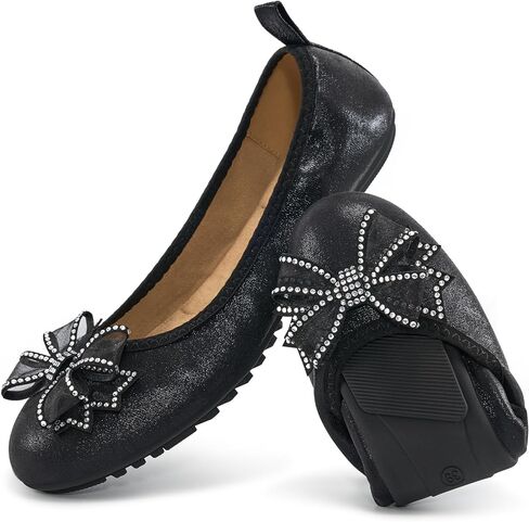 Aomigoct Ballet Flats for Women Shoes: Comfortable Round Toe Work Flats - Ladies Wedding Slip On Dressy Shoes in Saudi Arabia