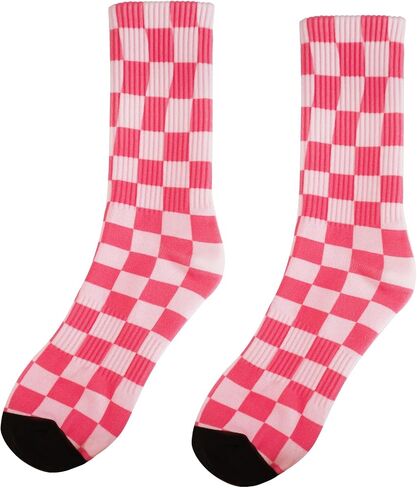 Checkered Socks, Cute Socks for Women for Travel, Running, Daily in Kuwait