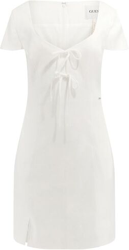 GUESS Women's Eco Isabeau Bows Mini Dress in Saudi Arabia