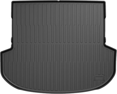 Garvee All Weather Cargo Liner متوافقة مع Santa Fe 2021 2022 2023 ، حصيرة أرضية جذاب ثقيلة مع دعم غير قاطع ، وبطانة جذع للشحن وملفات شحن خلفية ، أسود in Kuwait