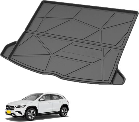 Cargo Liner for 2021 2022 2023 2024 2025 Sentra 2020 - Black TPE All Weather Heavy Duty Waterproof Rear Cargo Tray Trunk Floor Mat Protector Compatible with 2020-2025 Nissan Sentra in Saudi Arabia