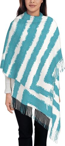 IBILIU Oversize Scarf for Women Universe Space Galaxy Stars And Nebulas Scarf Tassel Scarves Fall Winter Shawl Wraps in Saudi Arabia