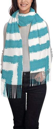 IBILIU Oversize Scarf for Women Universe Space Galaxy Stars And Nebulas Scarf Tassel Scarves Fall Winter Shawl Wraps in Saudi Arabia
