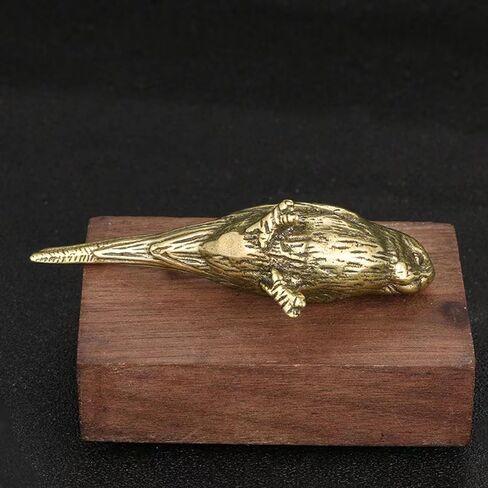 Brass Golden Bird Figurines Small Birds Statues Vintage Brass Bird Statue Retro Figurine Home Decor Ornaments for Living Room, Bedroom, Office Desktop, Cabinets (2Pcs Sparrow) in Saudi Arabia