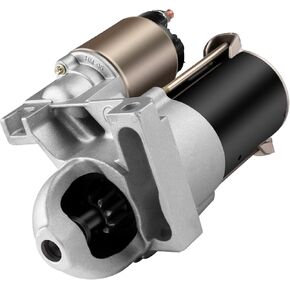 New Starter Replacement for Chevrolet for S10 2.2L 2002-2003 for Buick for Rendezvous 3.4L 2002-2005 for Chevrolet for Monte Carlo 3.4L 2000-2005, 9000868 8000058, 1.4kW/12 Volt Starter