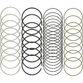STD Piston Ring Set, 41859CP Replacement Piston Rings Compatible with Chevy/with GMC 4.8L 5.3L LS Engines 1999-2016