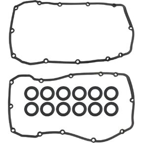 Valve Cover Gasket Spark Plug Tube Sealing Kit Compatible with Bentley Continental GT GTC Flying Spur Supersports/Convertible Replace 022103484D 07C103483C 07C103484C