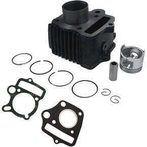 Motorcycle Cylinder Sleeve Piston Rings Top End Kit Set For 50cc Z50 XR50 CRF50