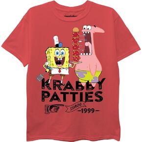 Spongebob Squarepants باتريك بويز تي شيرت-أحجام 4-20