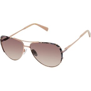 Ted Baker TWS299 Pilot Sunglasses for Women, 58 mm, UV400 Protection
