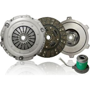 Clutch Kit and Slave Cylinder compatible with 2009-2021 Challenger RT STR STR8 Base 5.7L 6.1L 6.4L V8 GAS OHV Naturally Aspirated