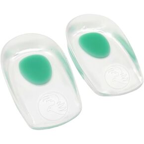 Armstrong Amerika Kids Kids Heel Cups - 3 أزواج من وسائد كعب هلام لتخفيف آلام الكعب. منصات كعب الهلام ، إدراج التهاب اللفافة الأخمصية لالتهاب الأوتار في أخيل ، توتنهام الكعب ، سرب المرضى 2-5 ، صغير