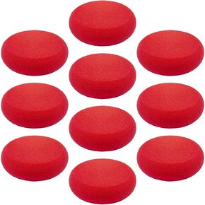 10PCS Foam Applicator Pads, 3.78 Inch Round Shape Car Detailing Polishing Pad, Car Sponge Applicator for Waxing Buffing Paint Ceramic Glass Cleaning (Blue)
