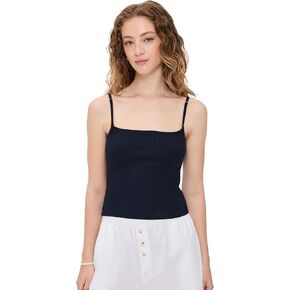 perfectwhitetee Women's Lucile Ribbed Skinny Tank