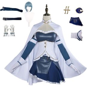 Yejue Sayaka Miki Cosplay Costumes Cosplay Wig Cos Dress Costume Set Role Playing with Wig