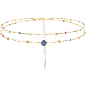 Layered Solar System Waist Chain Universe Planets Belly Chain Colorful Beads Body Chain Jewelry Accessories for Women﻿