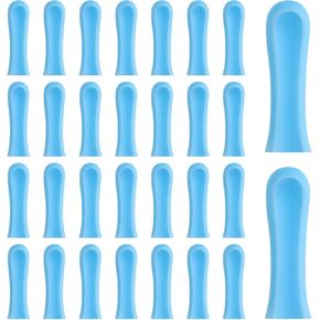 Ear Wax Removal Replacement Tips for Ear Camera, 30Pcs Ears Spoon Tips for Wet and Dry Ears Wax Cleaning for Adults