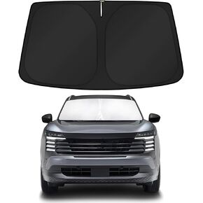 KUST Custom Fit Windshield Sun Shade for Chevy Chevrolet Equinox EV 2024-2025 Sunshade Foldable Sun Visor Protector Blocks UV Rays Keep Your Car Cooler