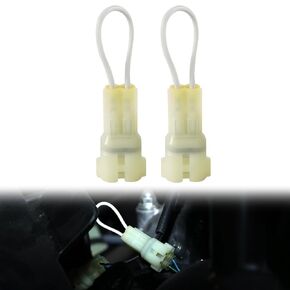 حزام المقعد الالتفافية لـ Honda Pioneer 700 1000 ، UTV Tharness Override Seat Bypass Switch Connector Jumper Slop for Honda Pioneer 700-2 700-4 1000-3 1000-5 2017-2025 Accessories (2pcs)