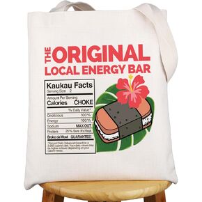 G2TUP Spam Musubi Tote Bag - Spam Musubi Lover Hawaiian Foodie Gifts - Hawaii Vacation Travel Bag