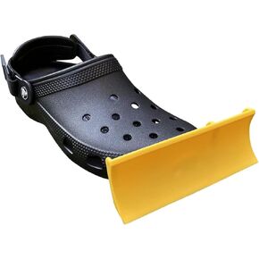 Snow Plow 2PCS Charm Accessories Funny Attachments for Men Women - Yellow