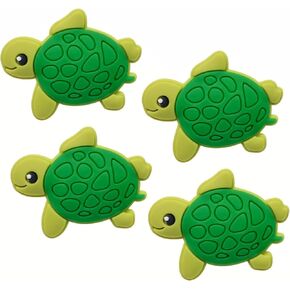Sea Turtle Shoe Charms ;Cute Sea Turtle Charms for Clog Shoes Decoration Cute Animal Shoes Charm for Kids Adults Animal Lover, PVC Shoe Charm Accessories Decoration Gifts 4 Pcs