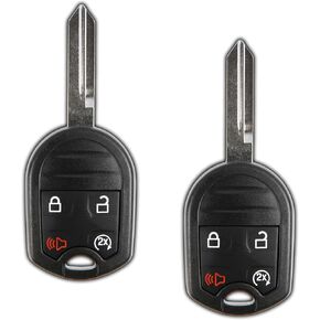 KeylessOption Keyless Entry Remote Car Key Fob Replacement for F-150 Explorer CWTWB1U793 (Pack of 2)