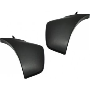 For Toyota Tacoma 2012 2013 2014 2015 Bumper End Driver and Passenger Side | Pair | Front | Matte Black | Replacement For TO1004177, TO1005177 | 5211304050, 615343616186, 5211204050, 615343616056