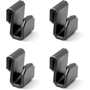 4 Packs Molle Board Hook for Tesla Cybertruck, Cyber Hook for Molle Panels and Vault Cargo Divider, Accessory for Trunk Bed Net and Divider Hooks