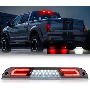 مصابيح فرامل ثالثة ثالثة تتوافق مع F150 2015-2024 ، من أجل Superduty F250/F350/F450/F550 2017-2024 ، لـ Ranger 2019-2024 ، مصباح Cab Cargo Cargo Carge الخلفي الخلفي.