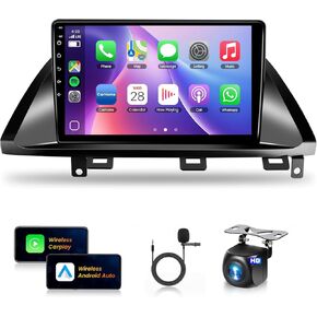 2+64 جيجا لسيارة Honda Odyssey 2005-2010 ستيريو راديو السيارة أندرويد، لاسلكي Apple Carplay Android Auto 10.1 بوصة شاشة لمس بلوتوث مستقبل صوت السيارة يدعم نظام تحديد المواقع واي فاي وكاميرا احتياطية FM/RDS HiFi SWC in Kuwait