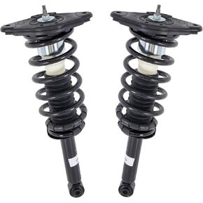 MOSTPLUS 4PCS Front+Rear Complete Struts Shock Assembly W/Coil Spring Compatible for 2007-2012 Nissan Sentra 2.0L