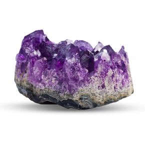 Amethyst Cluster for Meditation – Natural Crystals and Healing Stones – Healing Crystals for Energy Healing – Crystal Decor for Home – Spiritual Decor for Altar, Desk, or Sacred Space, 25-50 Grams