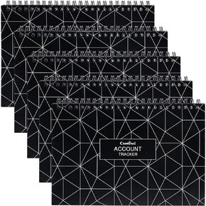 CASMONAL A5 Check Registers for Personal Checkbook, Big Checkbook Register & Financial Transaction Ledger Log Book for Small Business, Track Payments, Finances, Deposits, Debit Card and Bank Account in Kuwait