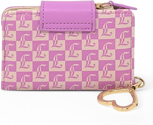 Juicy Couture Women's Tab Card Case Wallet with Keyring (Pink Lemonade) in Saudi Arabia