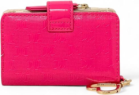 Juicy Couture Women's Tab Card Case Wallet with Keyring (Pink Lemonade) in Saudi Arabia
