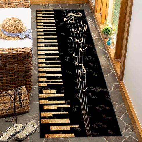 Nautical Runner for Hallway Rug,2x7ft,Retro Steering Wheel Oceans Carpet,Sea Life & Ocean Theme Decor,for Entryways,Hallways,Living Rooms in Kuwait