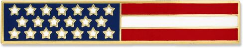 PinMart’s Citation Bar Pin - Police Officer Firefighter and Military Pins - Patriotic Enamel Pins for Award Ceremonies, Commemorative Banquets, and Other Events in Saudi Arabia