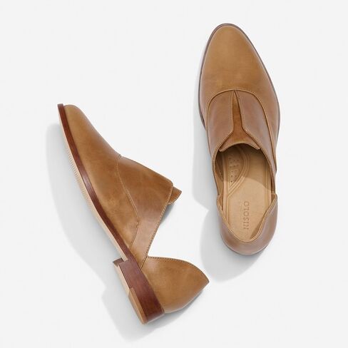 Nisolo Women's D'Orsay Pointed Toe Flat Shoes in Saudi Arabia