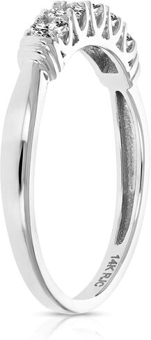 1/2 cttw to 1 cttw 5 Stone Engagement Diamond Ring in 14K Gold Prong Set Round in Saudi Arabia