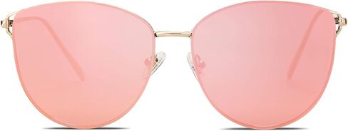 SOJOS Mirrored Flat Lens Fashion Sunglasses for Women SJ1085 in Saudi Arabia