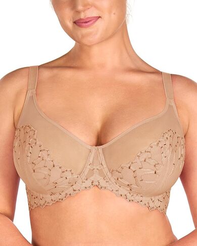HSIA Minimizer Bras for Women, Embroidered Full Coverage Bra Unlined Bras with Underwire for Heavy Breasts in Saudi Arabia